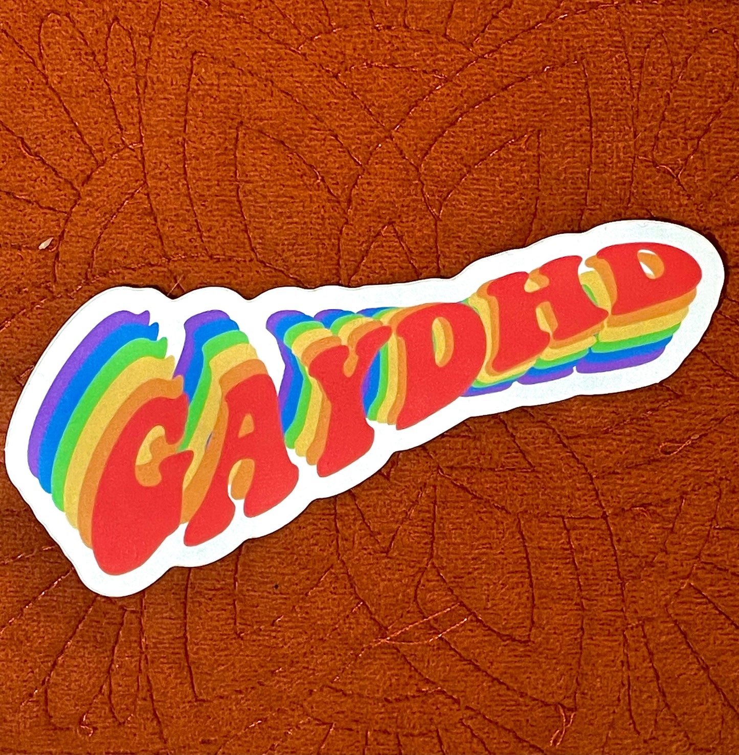 GAYDHD sticker