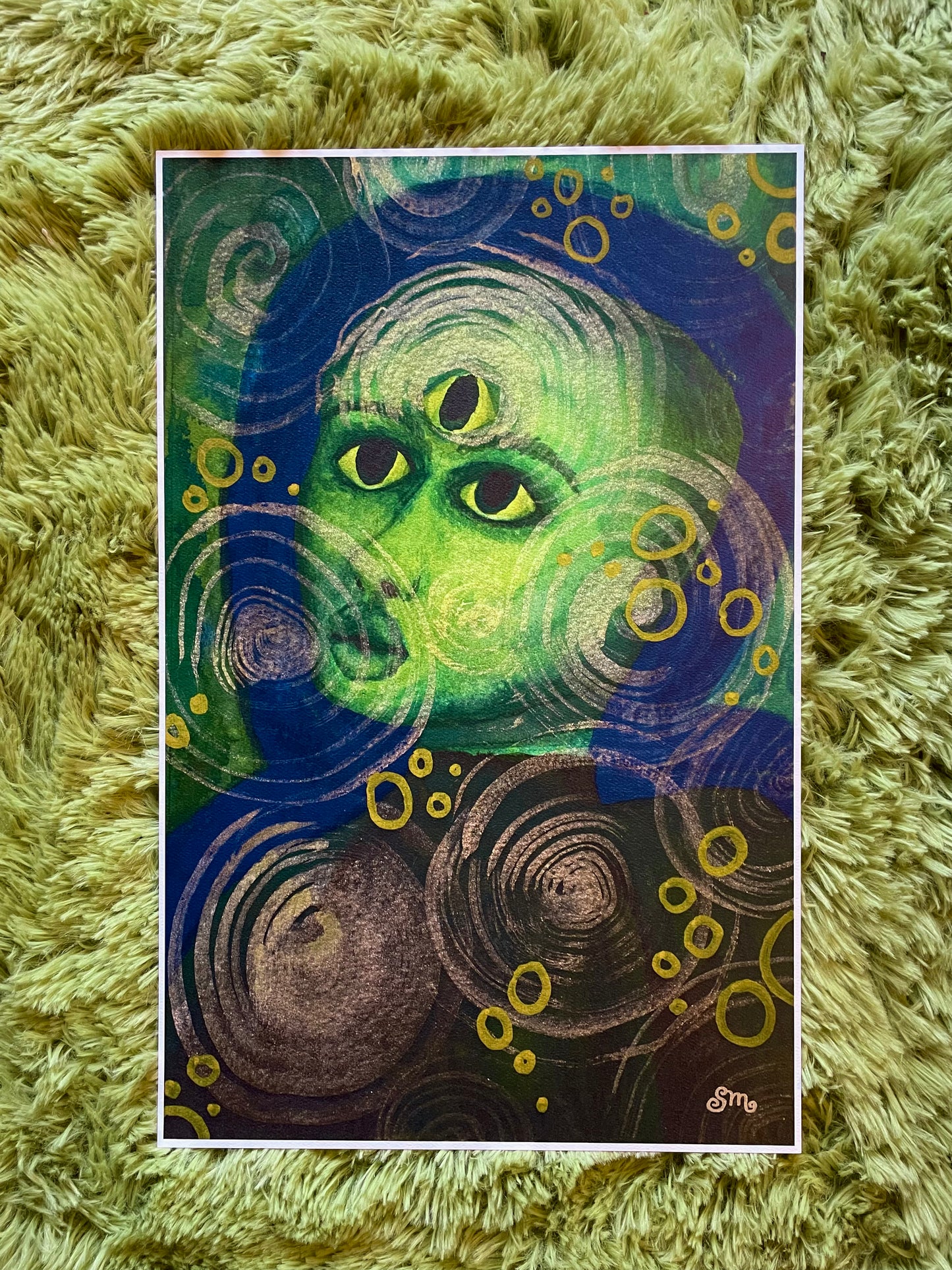 awe of the moment - print