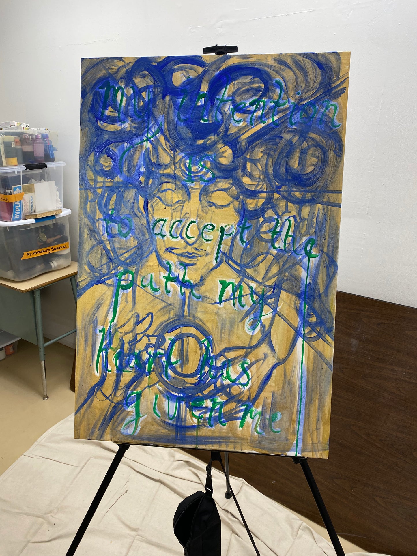 "Epiphany" - original painting on canvas