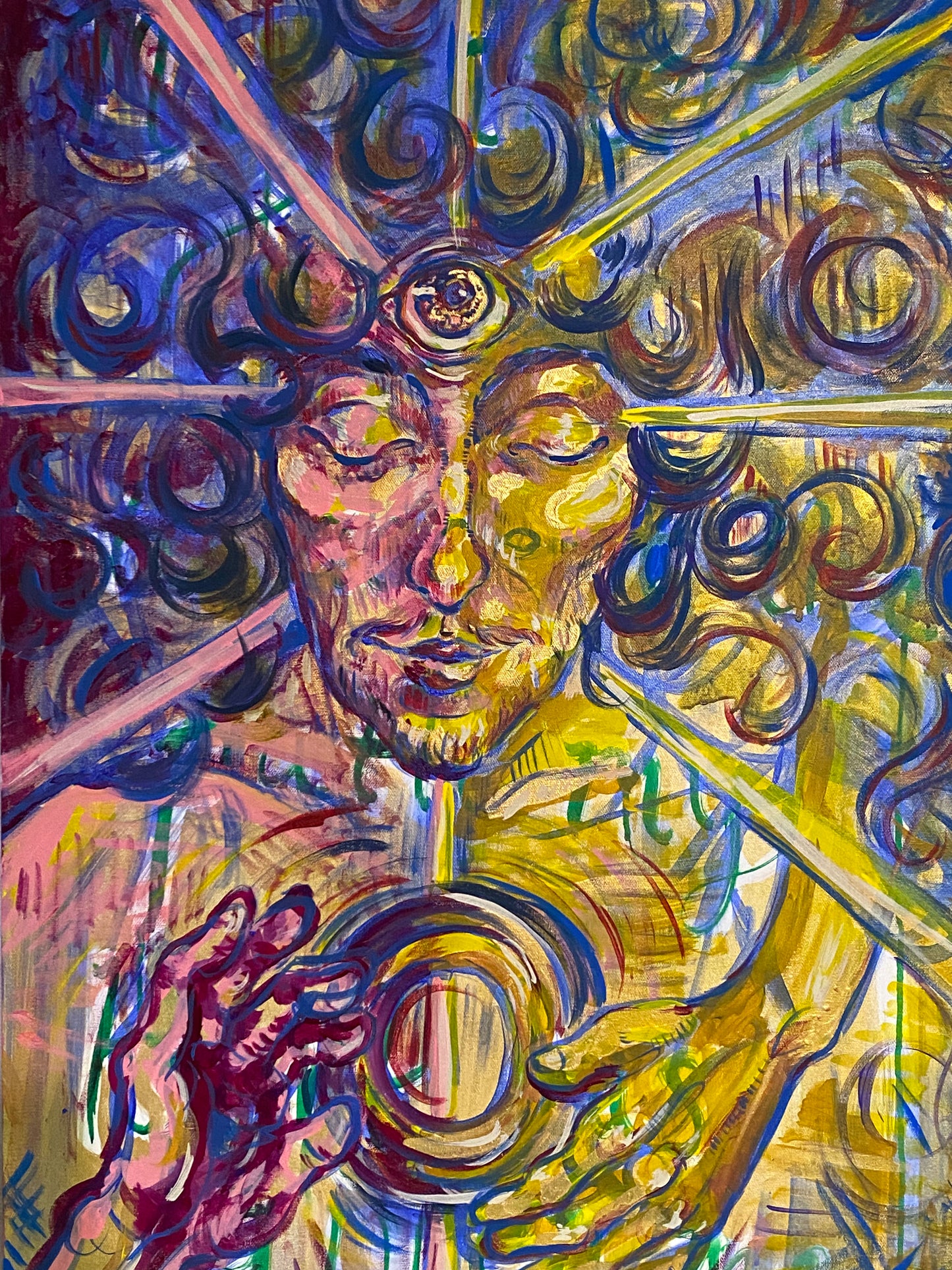 "Epiphany" - original painting on canvas