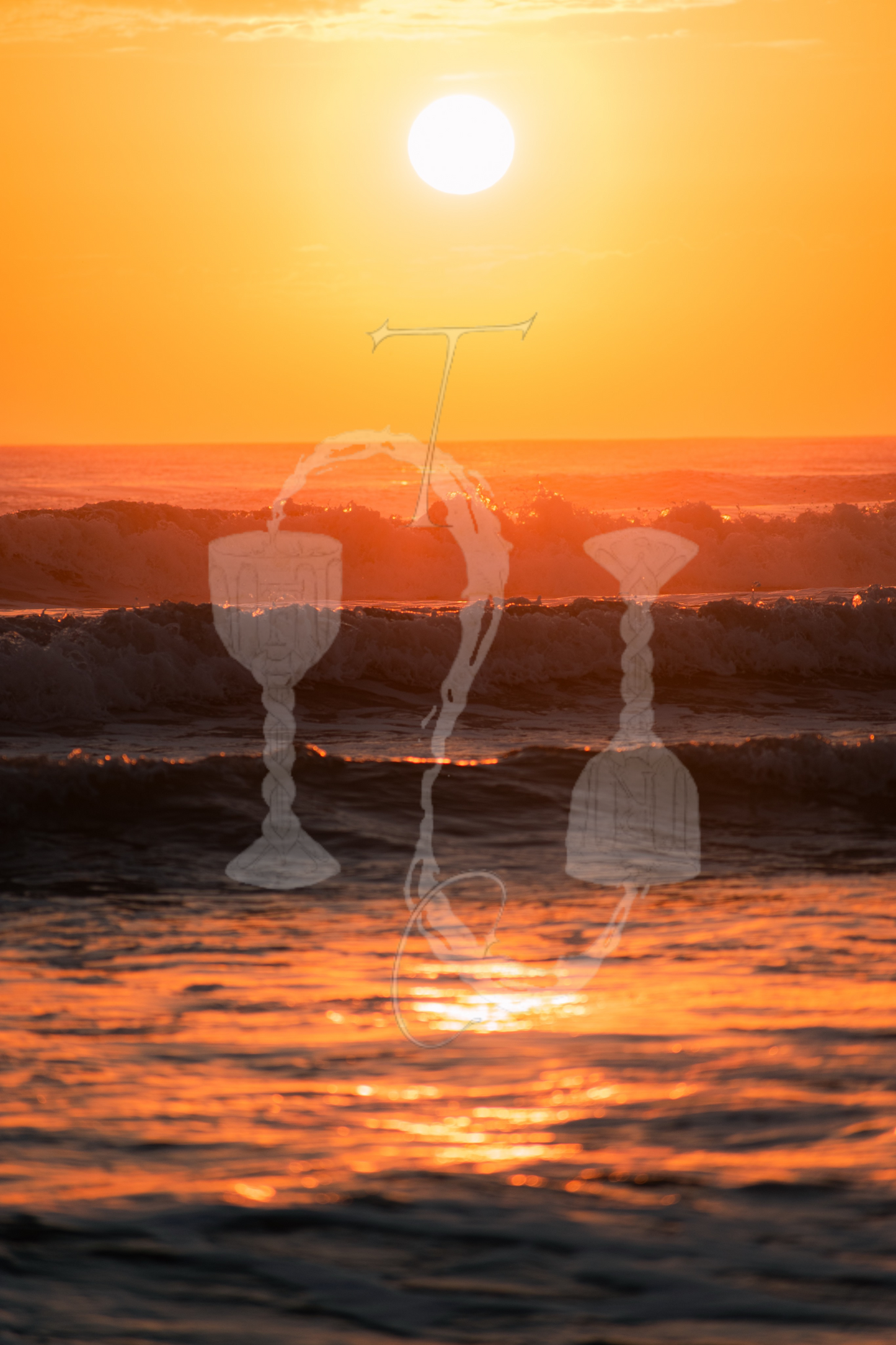 sunset at St. Pete - print